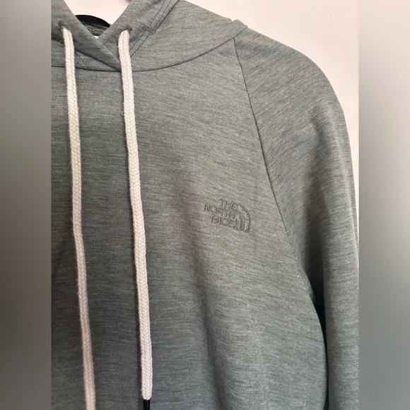 THE NORTH FACE • Thyme Heather Westbrae Knit Pullover Hoodie Size Small - Picture 7 of 11